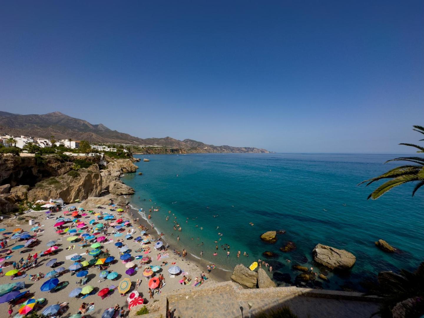 Apartamento Cala Bajo Nerja Exterior foto